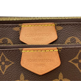 ルイ・ヴィトン LOUIS VUITTON ミュルティ･ポシェット･アクセソワール M44840 ブラウンxローズクレール モノグラムキャンバス レディース ショルダーバッグ