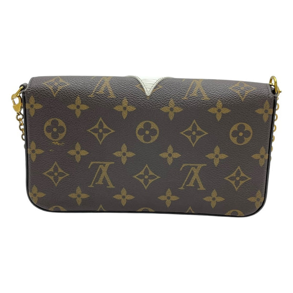 ルイ・ヴィトン LOUIS VUITTON ポシェット・フェリーチェ M62415 ブラウン モノグラムキャンバス　 メンズ ショルダーバッグ
