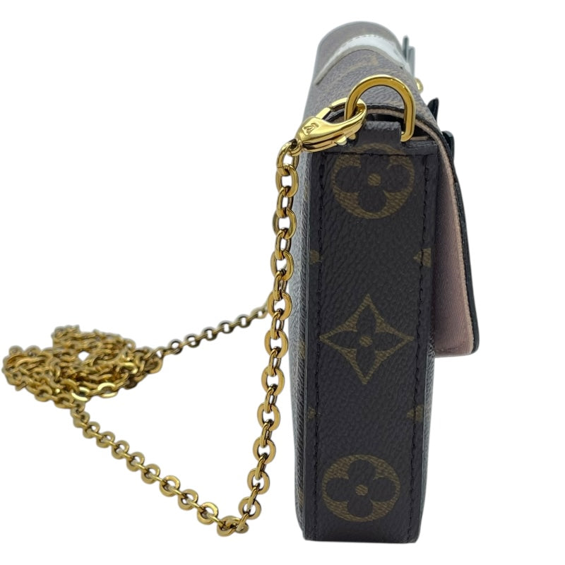 ルイ・ヴィトン LOUIS VUITTON ポシェット・フェリーチェ M62415 ブラウン モノグラムキャンバス　 メンズ ショルダーバッグ