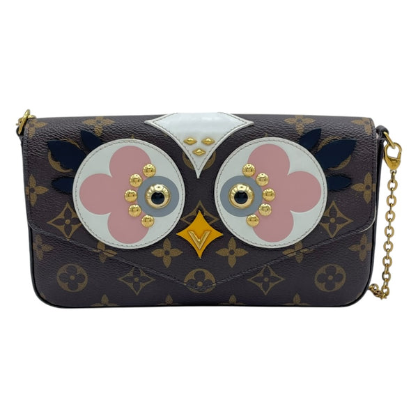 ルイ・ヴィトン LOUIS VUITTON ポシェット・フェリーチェ M62415 ブラウン モノグラムキャンバス　 メンズ ショルダーバッグ