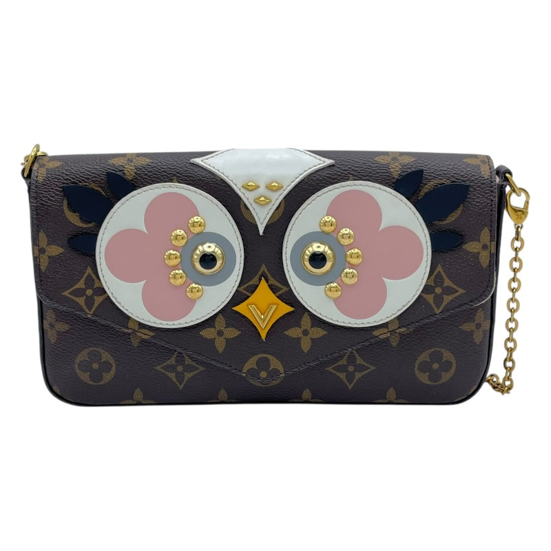 ルイ・ヴィトン LOUIS VUITTON ポシェット・フェリーチェ M62415 ブラウン モノグラムキャンバス　 メンズ ショルダーバッグ