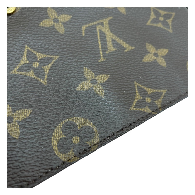 ルイ・ヴィトン LOUIS VUITTON ポシェット・フェリーチェ M62415 ブラウン モノグラムキャンバス　 メンズ ショルダーバッグ