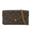 ルイ・ヴィトン LOUIS VUITTON ポシェット・フェリシー M61276 ブラウン モノグラム・フューシャ レディース ショルダーバッグ