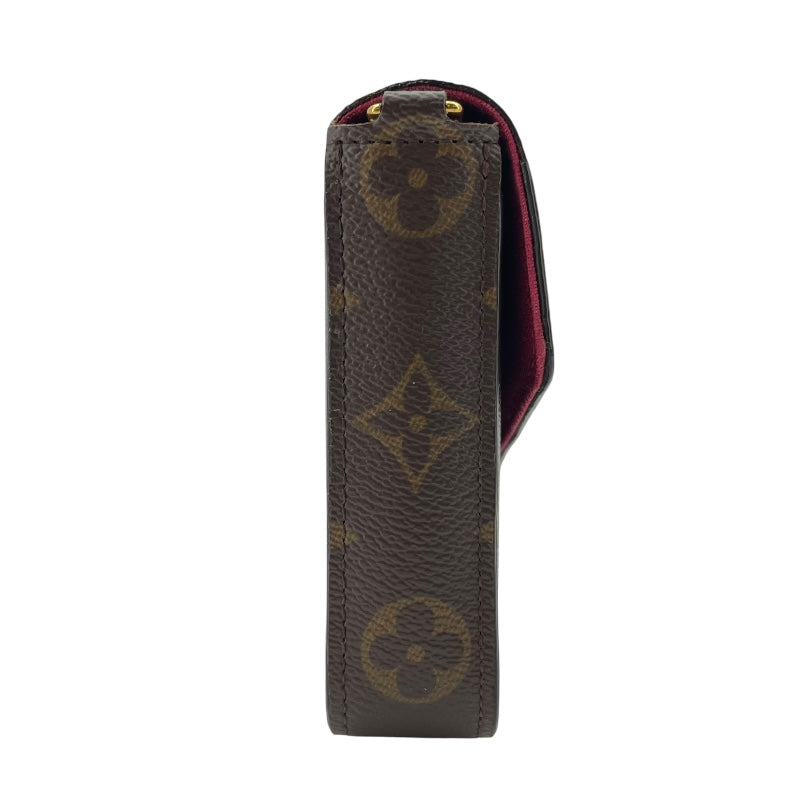 ルイ・ヴィトン LOUIS VUITTON ポシェット・フェリシー M61276 ブラウン モノグラム・フューシャ レディース ショルダーバッグ