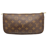 ルイ・ヴィトン LOUIS VUITTON ミュルティ･ポシェット･アクセソワール M44813 ブラウン/カーキ モノグラム レディース ショルダーバッグ