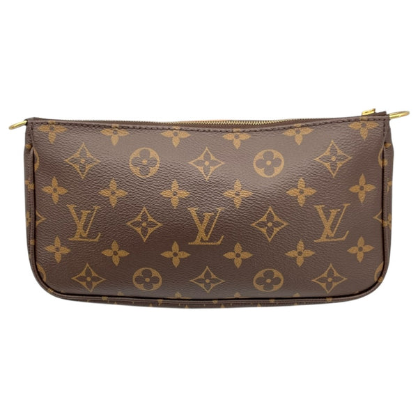 ルイ・ヴィトン LOUIS VUITTON ミュルティ･ポシェット･アクセソワール M44813 ブラウン/カーキ モノグラム レディース ショルダーバッグ