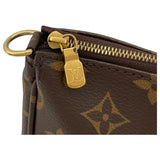 ルイ・ヴィトン LOUIS VUITTON ミュルティ･ポシェット･アクセソワール M44813 ブラウン/カーキ モノグラム レディース ショルダーバッグ