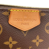 ルイ・ヴィトン LOUIS VUITTON ミュルティ･ポシェット･アクセソワール M44813 ブラウン×カーキ モノグラム ユニセックス ショルダーバッグ