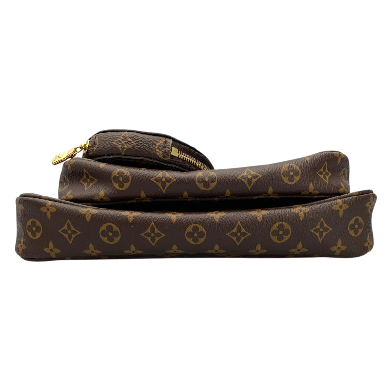 ルイ・ヴィトン LOUIS VUITTON ミュルティ･ポシェット･アクセソワール M44813 ブラウン/カーキ モノグラム ユニセックス ショルダーバッグ