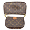 ルイ・ヴィトン LOUIS VUITTON ミュルティ･ポシェット･アクセソワール M44813 ブラウンxカーキ モノグラムキャンバス レディース ショルダーバッグ