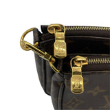 ルイ・ヴィトン LOUIS VUITTON ミュルティ･ポシェット･アクセソワール M44813 ブラウンxカーキ モノグラムキャンバス レディース ショルダーバッグ