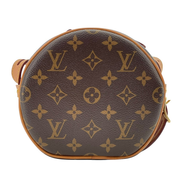 ルイ・ヴィトン LOUIS VUITTON ボワット・シャポー・スープルPM M45578 ブラウン モノグラムキャンバス レディース ショルダーバッグ