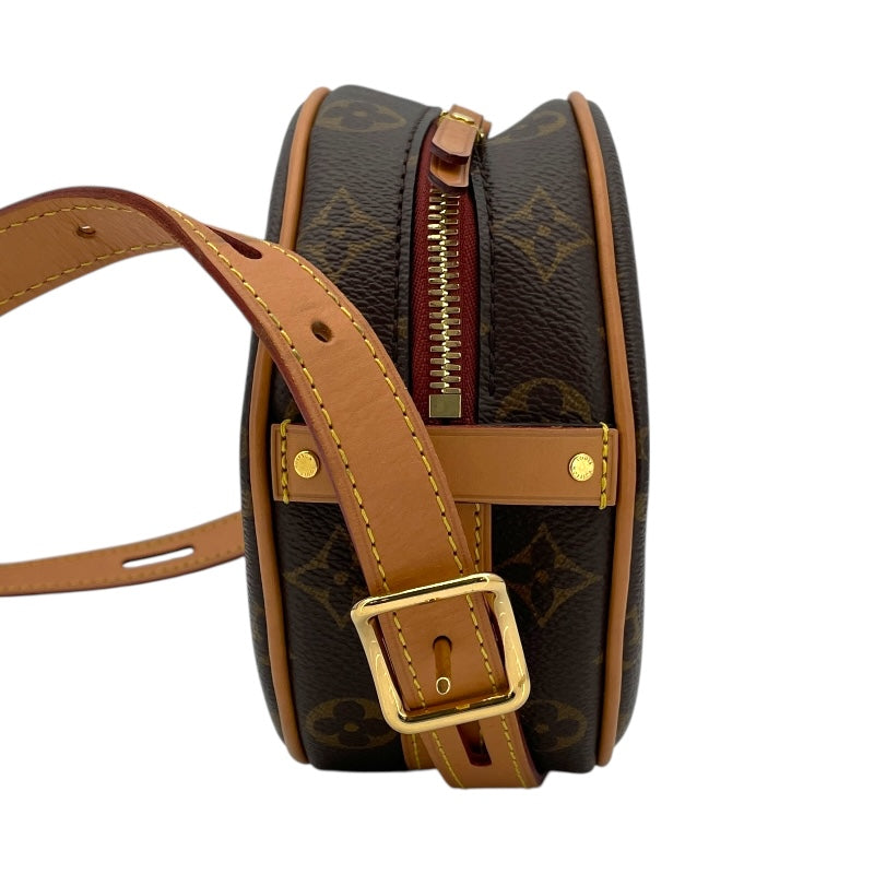 ルイ・ヴィトン LOUIS VUITTON ボワット・シャポースープルPM M45578 ブラウン モノグラム レディース ショルダーバッグ