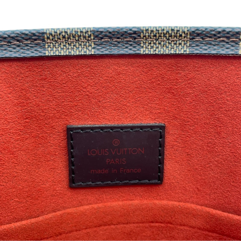 ルイ・ヴィトン LOUIS VUITTON サック・プラ M51140 ブラウン ダミエ・エベヌ ユニセックス ハンドバッグ