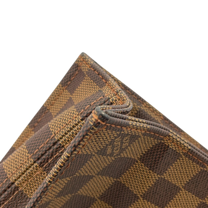 ルイ・ヴィトン LOUIS VUITTON サック・プラ M51140 ブラウン ダミエ・エベヌ ユニセックス ハンドバッグ