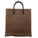 ルイ・ヴィトン LOUIS VUITTON サック・プラ M51140 ブラウン ダミエ・エベヌ ユニセックス ハンドバッグ