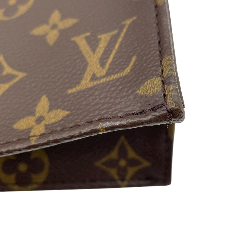 ルイ・ヴィトン LOUIS VUITTON サック・プラ M51140 ブラウン モノグラム・キャンバス ユニセックス ハンドバッグ