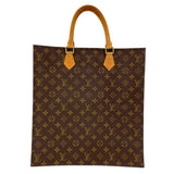 ルイ・ヴィトン LOUIS VUITTON サック・プラ M51140 ブラウン モノグラム・キャンバス ユニセックス ハンドバッグ