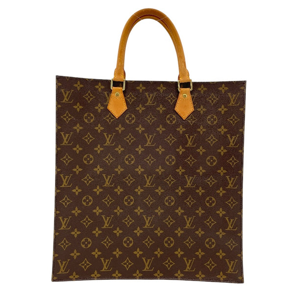 ルイ・ヴィトン LOUIS VUITTON サック・プラ M51140 ブラウン モノグラム・キャンバス ユニセックス ハンドバッグ
