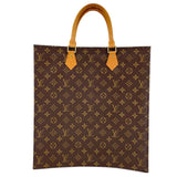 ルイ・ヴィトン LOUIS VUITTON サック・プラ M51140 ブラウン モノグラム・キャンバス ユニセックス ハンドバッグ