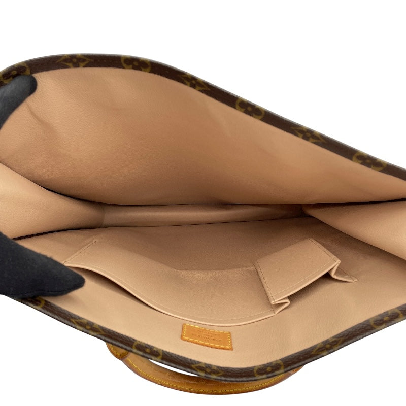 ルイ・ヴィトン LOUIS VUITTON サック・プラ M51140 ブラウン モノグラム・キャンバス ユニセックス ハンドバッグ