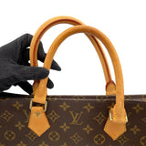 ルイ・ヴィトン LOUIS VUITTON サック・プラ M51140 ブラウン モノグラム・キャンバス ユニセックス ハンドバッグ