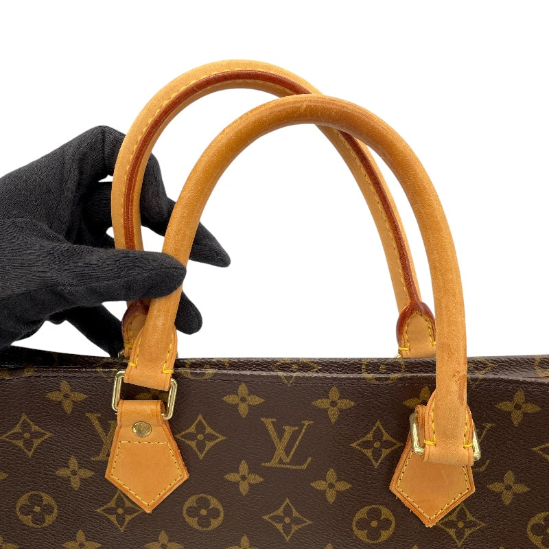 ルイ・ヴィトン LOUIS VUITTON サック・プラ M51140 ブラウン モノグラム・キャンバス ユニセックス ハンドバッグ