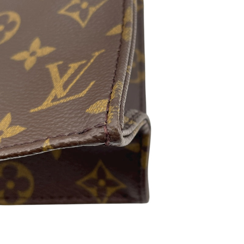 ルイ・ヴィトン LOUIS VUITTON サック・プラ M51140 ブラウン モノグラム・キャンバス ユニセックス ハンドバッグ