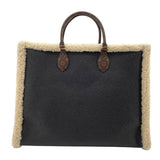 ルイ・ヴィトン LOUIS VUITTON オンザゴーGM M56958 ブラックxピンク モノグラム・テディ レディース トートバッグ