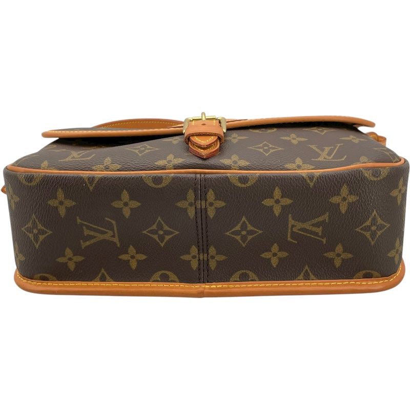 ルイ・ヴィトン LOUIS VUITTON ソローニュ M42250 ブラウン モノグラム・キャンバス レディース ショルダーバッグ