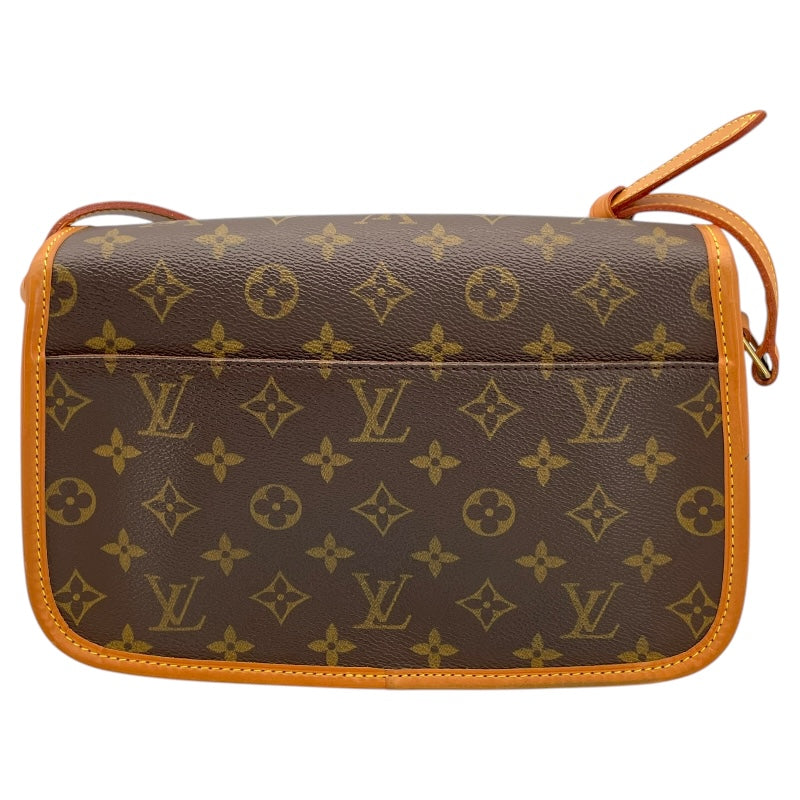 ルイ・ヴィトン LOUIS VUITTON ソローニュ M42250 ブラウン モノグラム・キャンバス レディース ショルダーバッグ