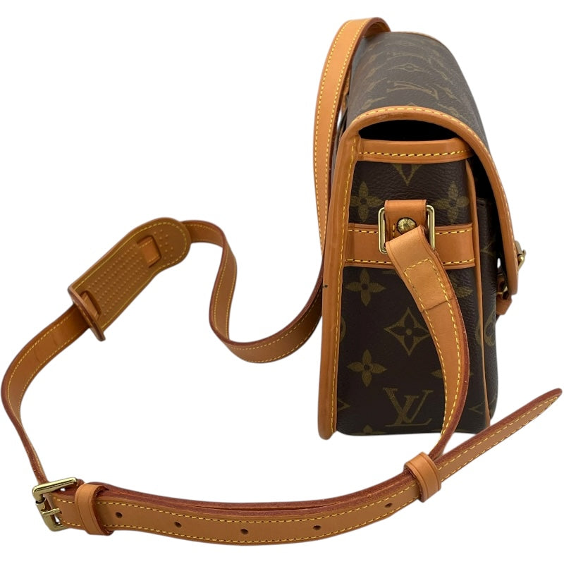 ルイ・ヴィトン LOUIS VUITTON ソローニュ M42250 ブラウン モノグラム・キャンバス レディース ショルダーバッグ