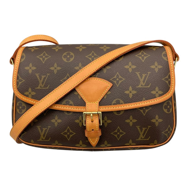 ルイ・ヴィトン LOUIS VUITTON ソローニュ M42250 ブラウン モノグラム・キャンバス レディース ショルダーバッグ