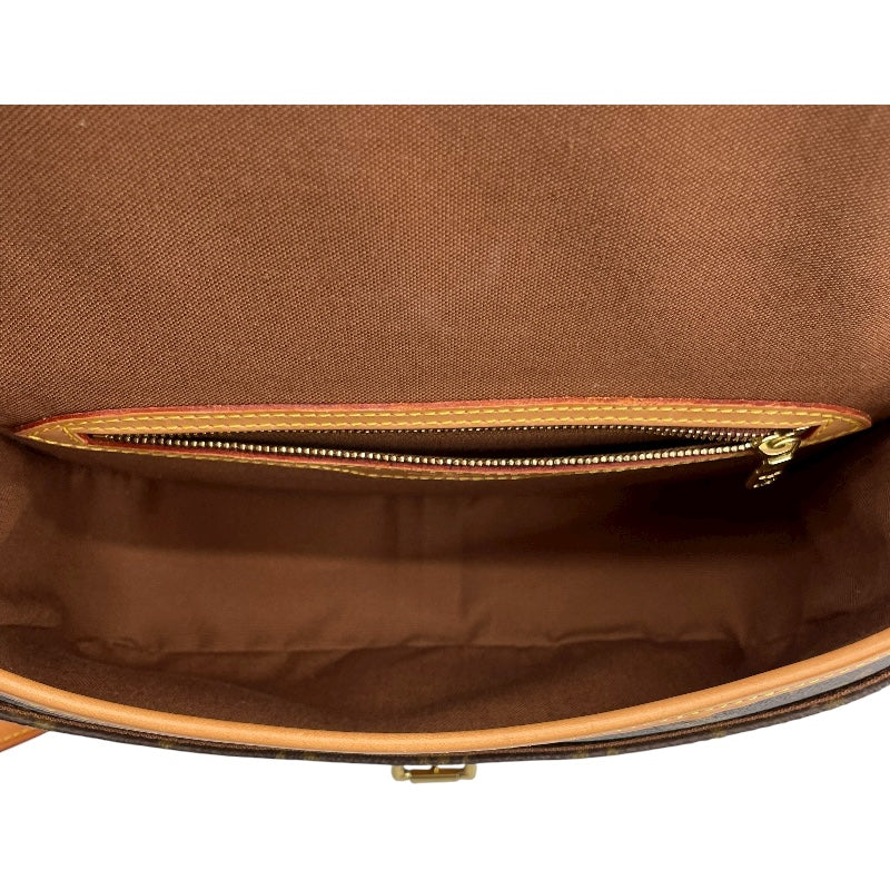 ルイ・ヴィトン LOUIS VUITTON ソローニュ M42250 ブラウン モノグラム・キャンバス レディース ショルダーバッグ