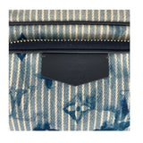 ルイ・ヴィトン LOUIS VUITTON アウトドア ポシェット ウォーターカラー M80462 ブルー ネイビー キャンパス/レザー ユニセックス ボディバッグ