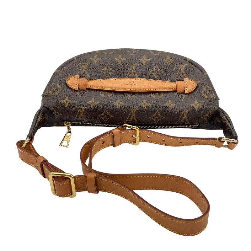 ルイ・ヴィトン LOUIS VUITTON バムバッグ M43644 ブラウン モノグラムキャンバス ユニセックス ボディバッグ