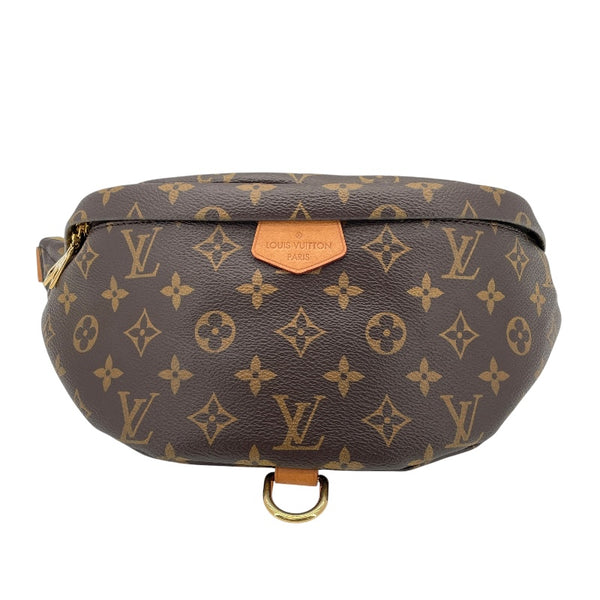 ルイ・ヴィトン LOUIS VUITTON バムバッグ M43644 ブラウン モノグラムキャンバス ユニセックス ボディバッグ