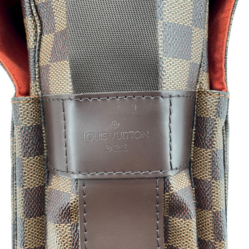 ルイ・ヴィトン LOUIS VUITTON ナヴィグリオ N45255 ブラウン ダミエ・エベヌ レディース ショルダーバッグ