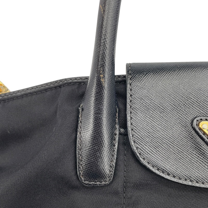 プラダ PRADA ハンドバッグ ブラック ナイロン レディース ハンドバッグ