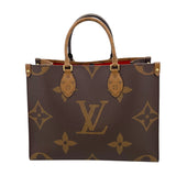 ルイ・ヴィトン LOUIS VUITTON オンザゴーMM M45321 ブラウン モノグラムキャンバス･リバースキャンバス レディース トートバッグ