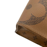 ルイ・ヴィトン LOUIS VUITTON オンザゴーMM M45321 ブラウン モノグラムキャンバス･リバースキャンバス レディース トートバッグ