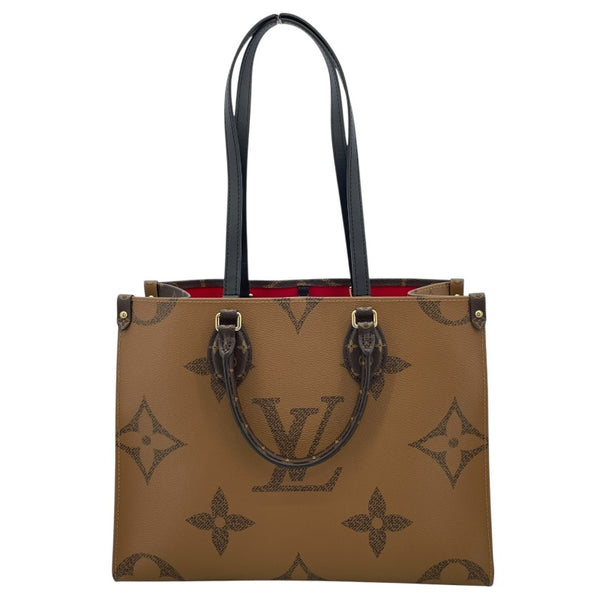 ルイ・ヴィトン LOUIS VUITTON オンザゴーMM M45321 ブラウン モノグラムキャンバス･リバースキャンバス レディース トートバッグ