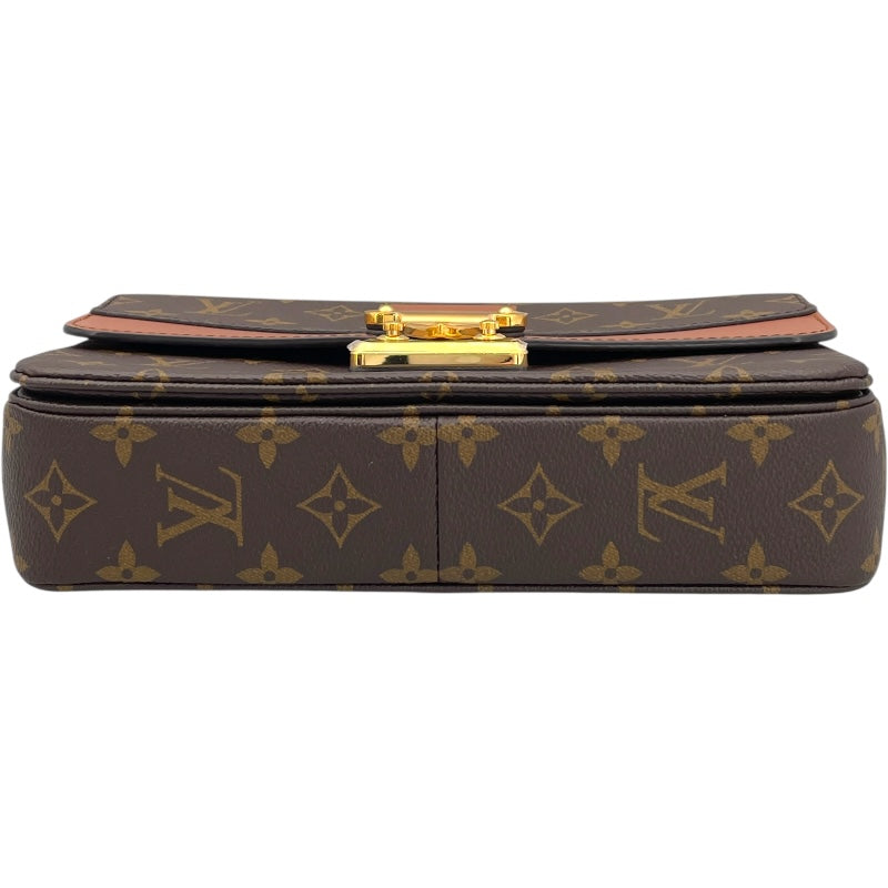 ルイ・ヴィトン LOUIS VUITTON サック・マルソー M46127 ブラウン モノグラム・レザー レディース ショルダーバッグ