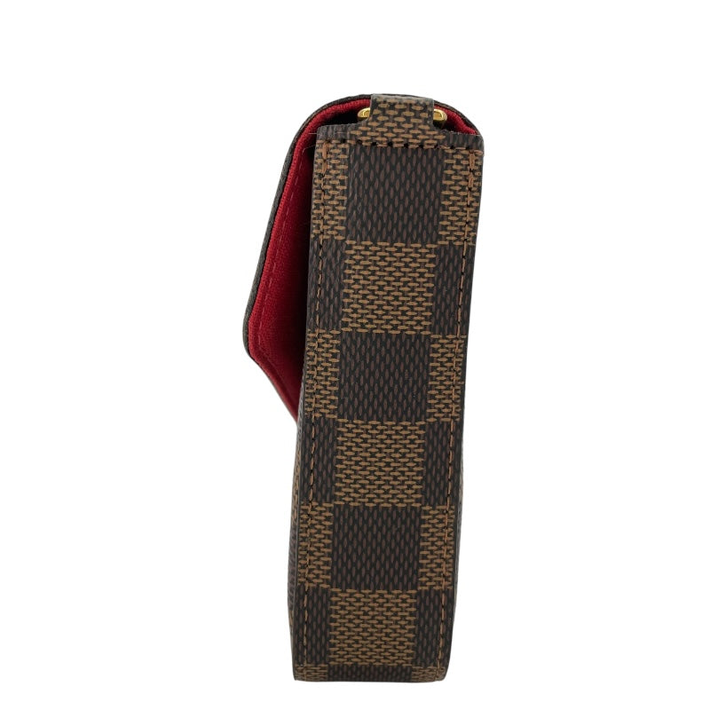ルイ・ヴィトン LOUIS VUITTON ポシェット・フェリシー N63032 ブラウン ダミエ・エベヌ レディース ショルダーバッグ