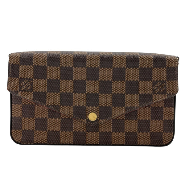 ルイ・ヴィトン LOUIS VUITTON ポシェット・フェリシー N63032 ブラウン ダミエ・エベヌ レディース ショルダーバッグ
