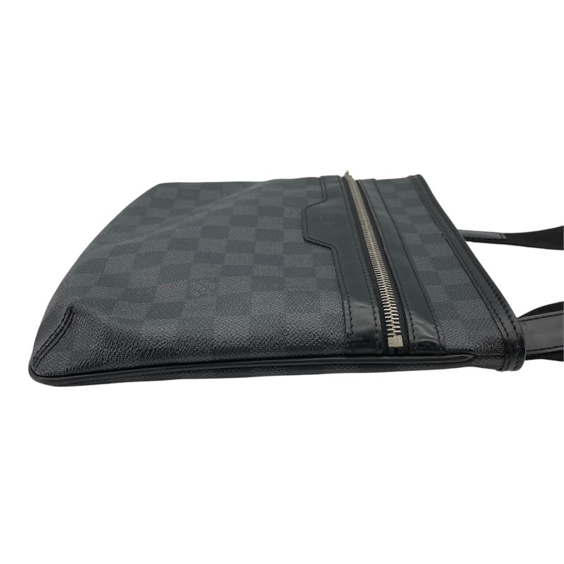 ルイ・ヴィトン LOUIS VUITTON トマス N58028 ブラック ダミエ・グラフィット メンズ ショルダーバッグ