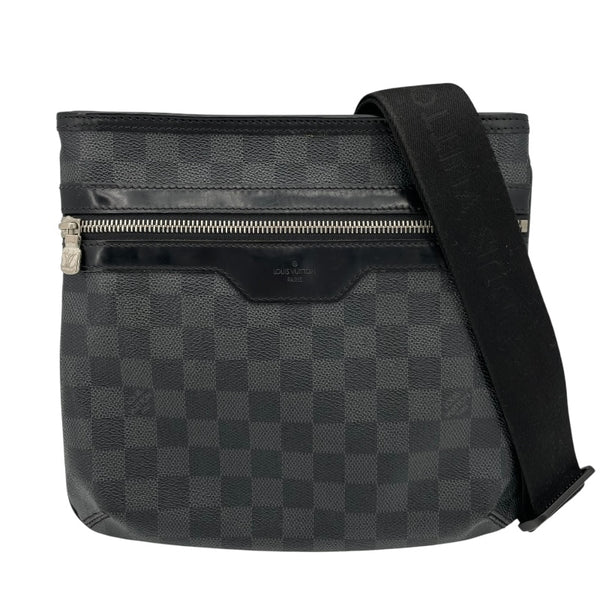 ルイ・ヴィトン LOUIS VUITTON トマス N58028 ブラック ダミエ・グラフィット メンズ ショルダーバッグ
