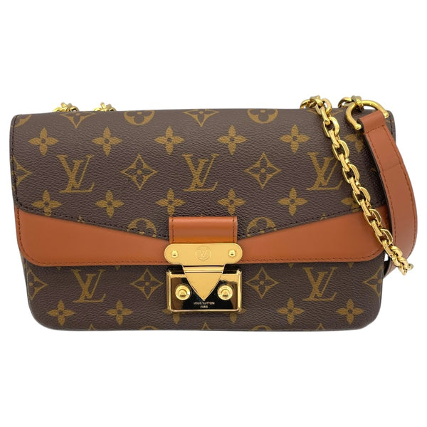 ルイ・ヴィトン LOUIS VUITTON サック マルソー M46127 ブラウン モノグラム・キャンバス/レザー レディース ショルダーバッグ