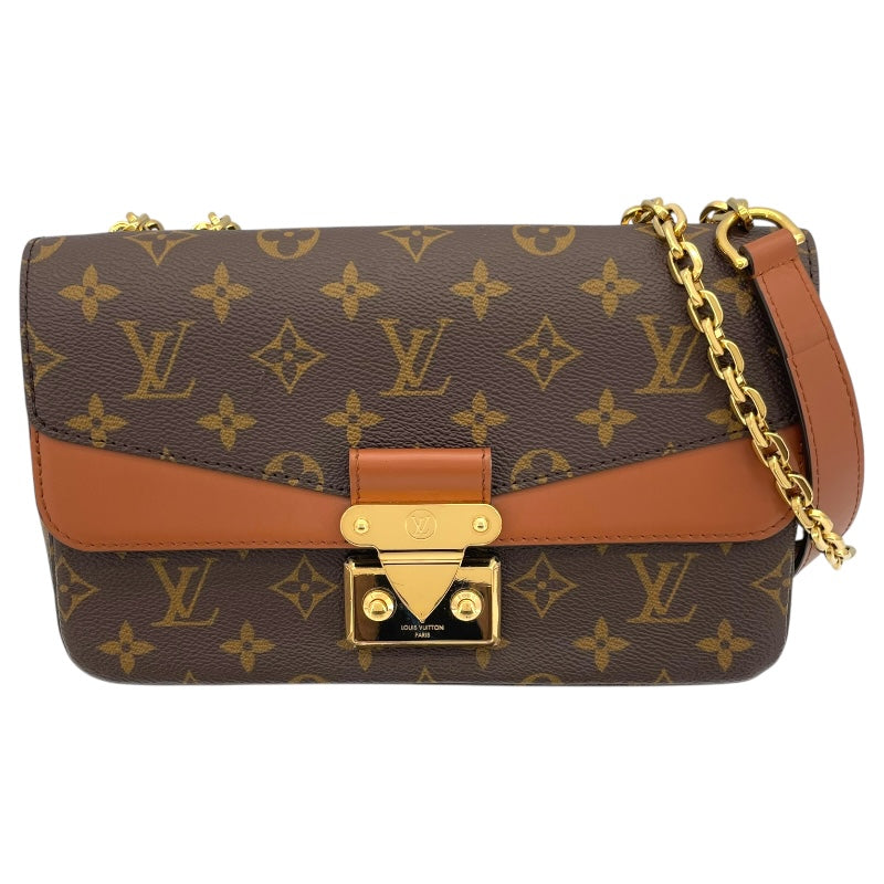 ルイ・ヴィトン LOUIS VUITTON サック マルソー M46127 ブラウン モノグラム・キャンバス/レザー レディース ショルダーバッグ