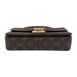 ルイ・ヴィトン LOUIS VUITTON サック マルソー M46127 ブラウン モノグラム・キャンバス/レザー レディース ショルダーバッグ